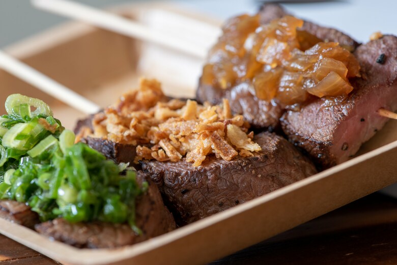 見た目も美味しそうな鹿肉