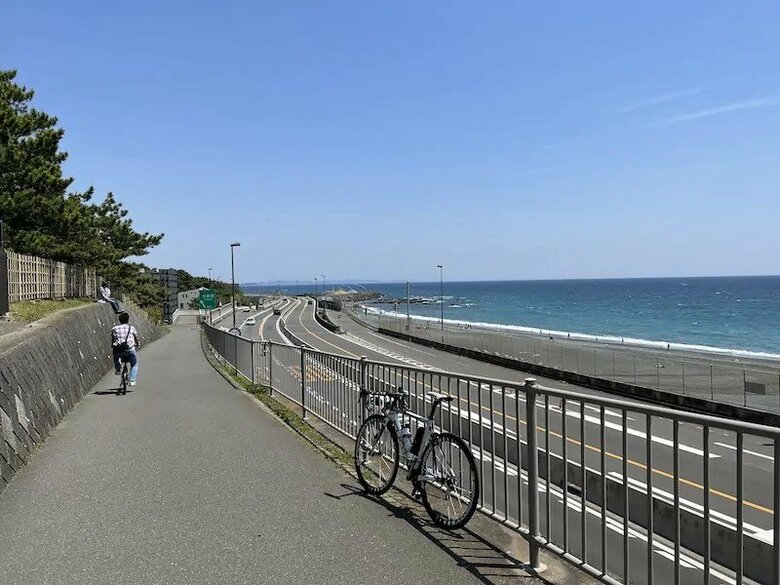 神奈川県中郡大磯町の自転車専用道路