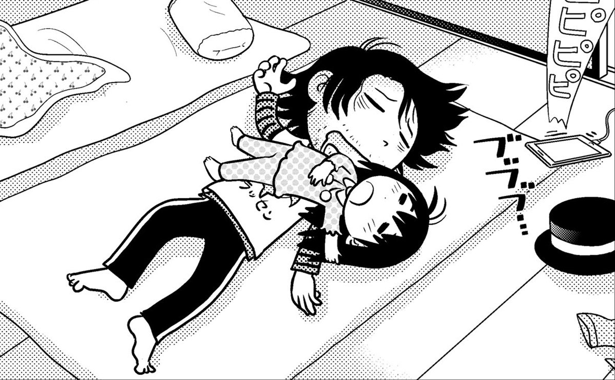 渡辺電機(株)さんの漫画の一コマ