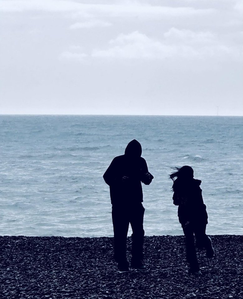 瀬戸さんが撮影した、楽しそうなお子さんたちのバックショット