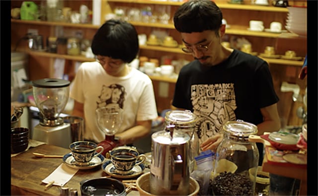 夫と喫茶店を営んでいる犬山さん