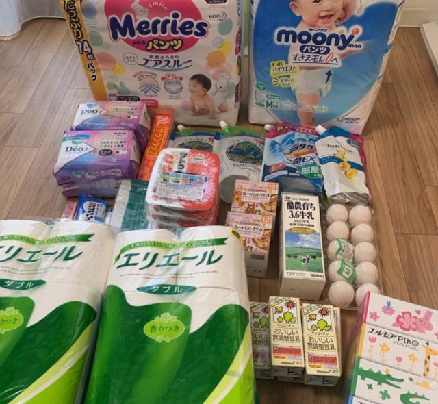 ポイ活で手に入れた商品など