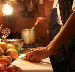 高橋一生さんの特製オムライス「真似してマッシュルーム入れてみた！」