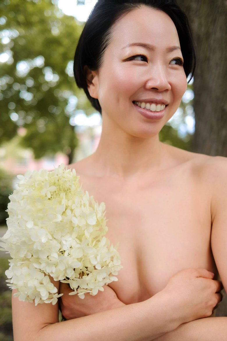 乳がんの手術前に親友のフォトグラファーに撮影してもらった写真