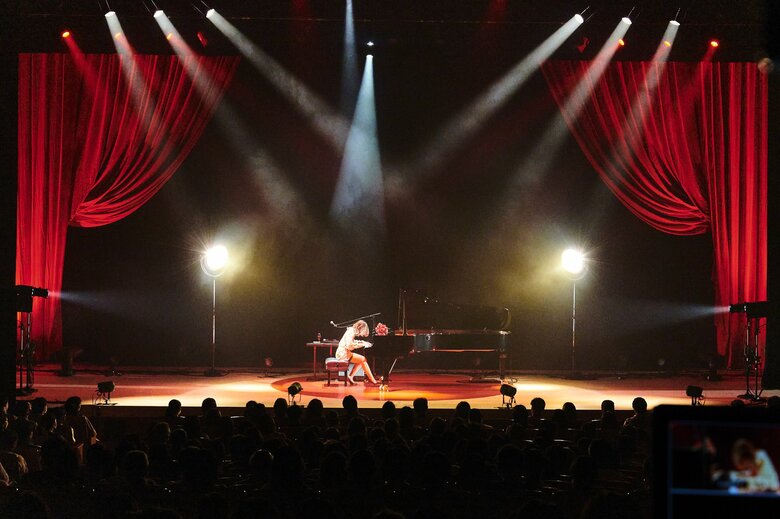 5月に行われた蓮田市文化会館でのコンサートの様子