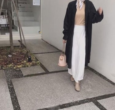 「GALERIE VIE」と「HYKE」ロングスカートは春におすすめ！