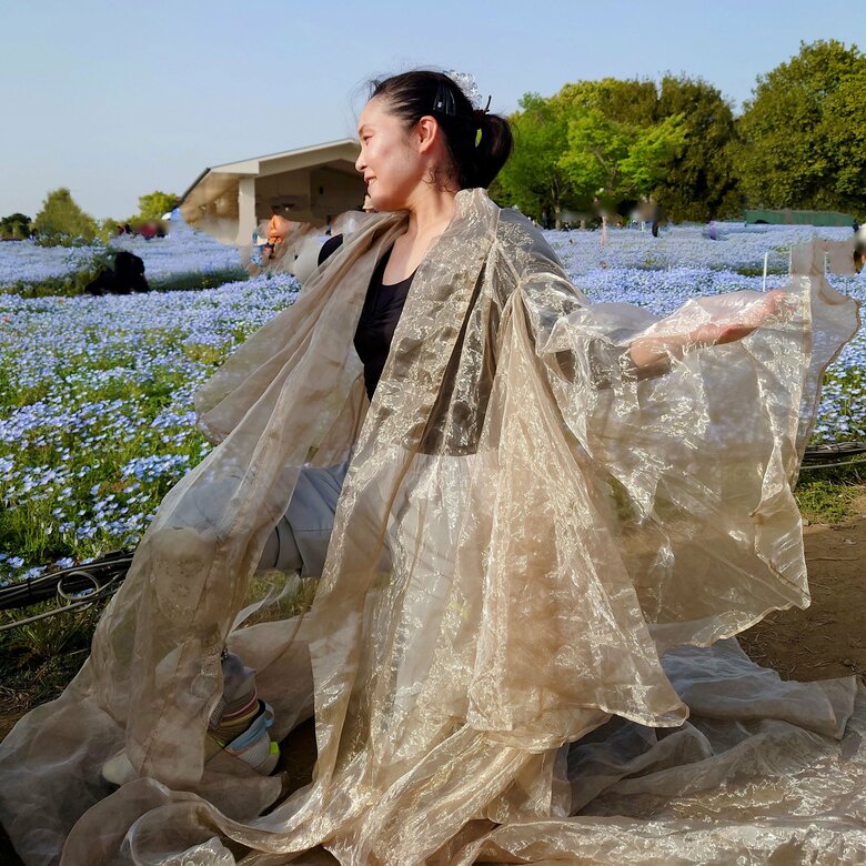 舎人公園にて撮影