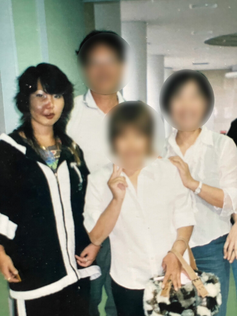 2023年8月フリースクールの恩師たちと