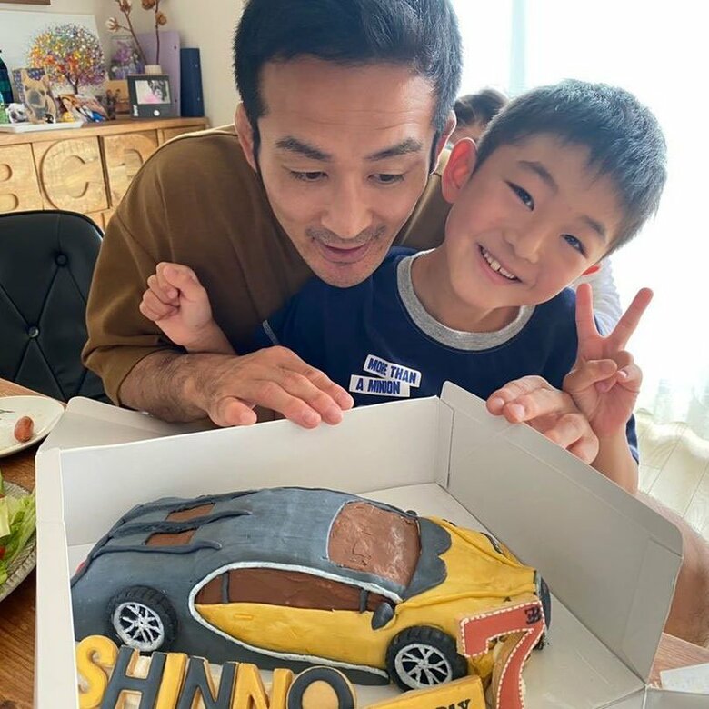 旦那さんと息子さん