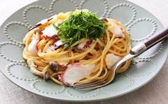 タコとじめじのマヨパスタレシピ「秘密にしたいくらい美味い」