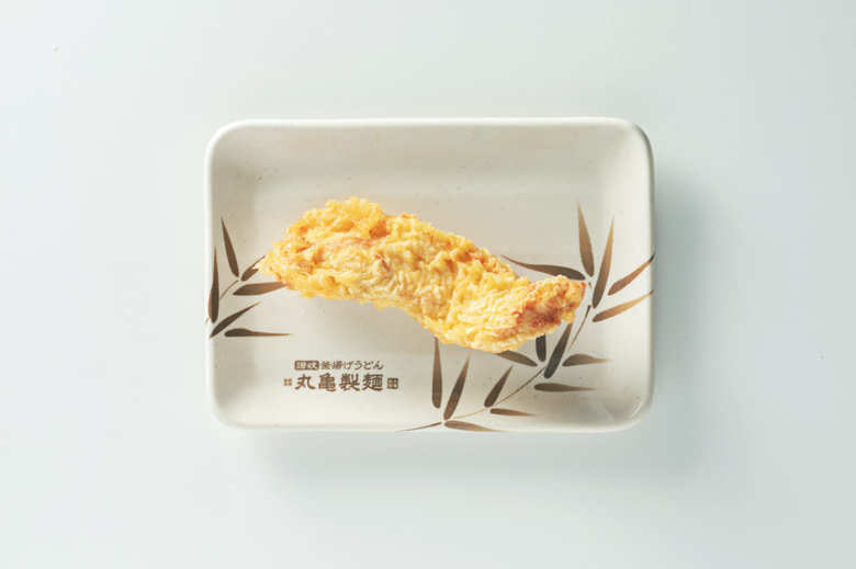 丸亀製麺の天ぷら「かしわ天」