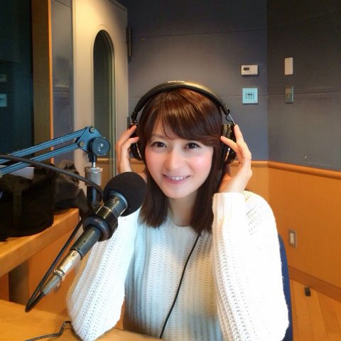 ラジオパーソナリティーを務めるキャスター時代の多田さん