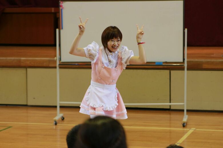 客席からの応援コールを受けて、早変わりは大成功（コロナ前）