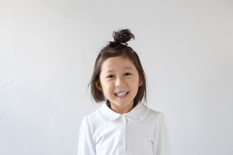 「くしゃっとなったお団子が、まるでティアラみたい」