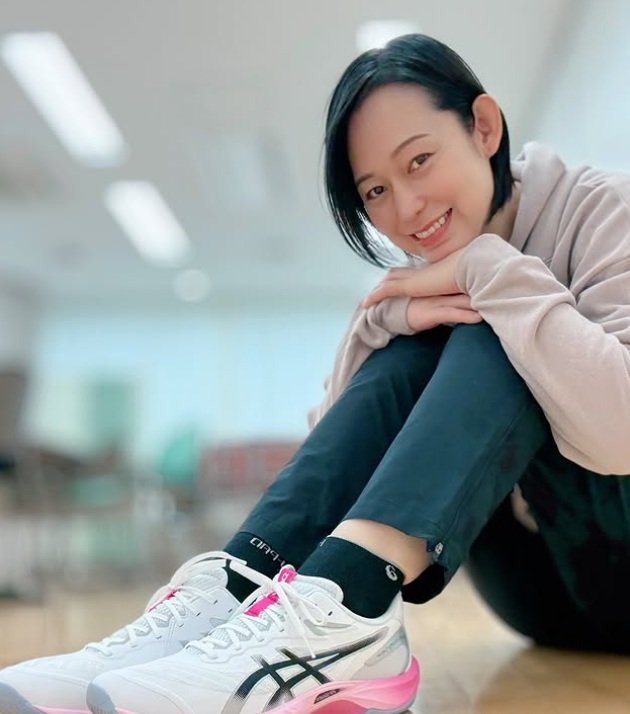 2児の母となり、42歳の今も若々しい印象の大山さん