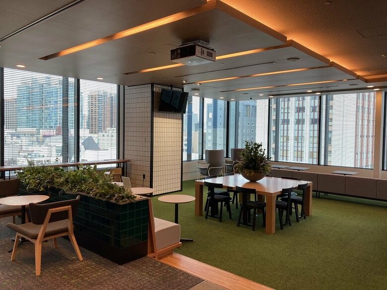 オフィスの様子