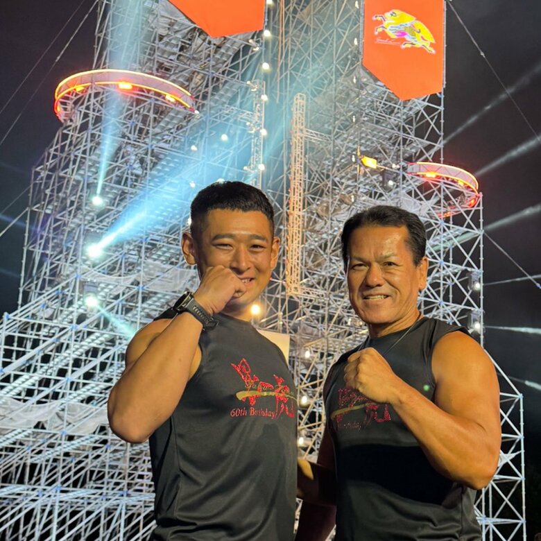 26歳で黒虎軍団入り。師匠の山田勝己さんと