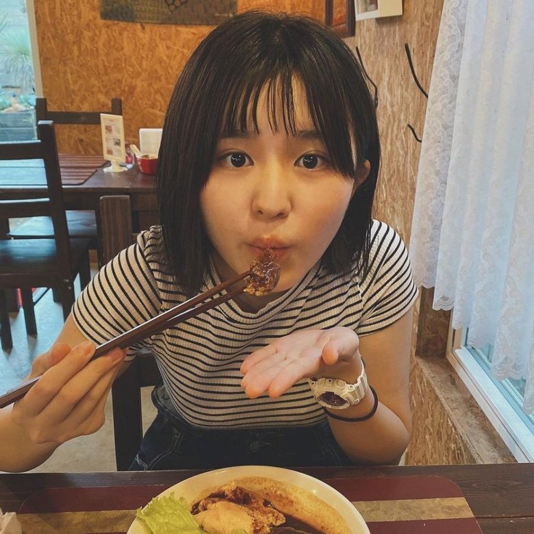 父と外出した日に一枚、美味しそう！