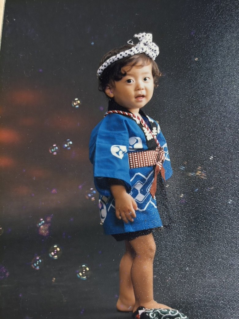 このころからイケメン！幼少期のきむらさん