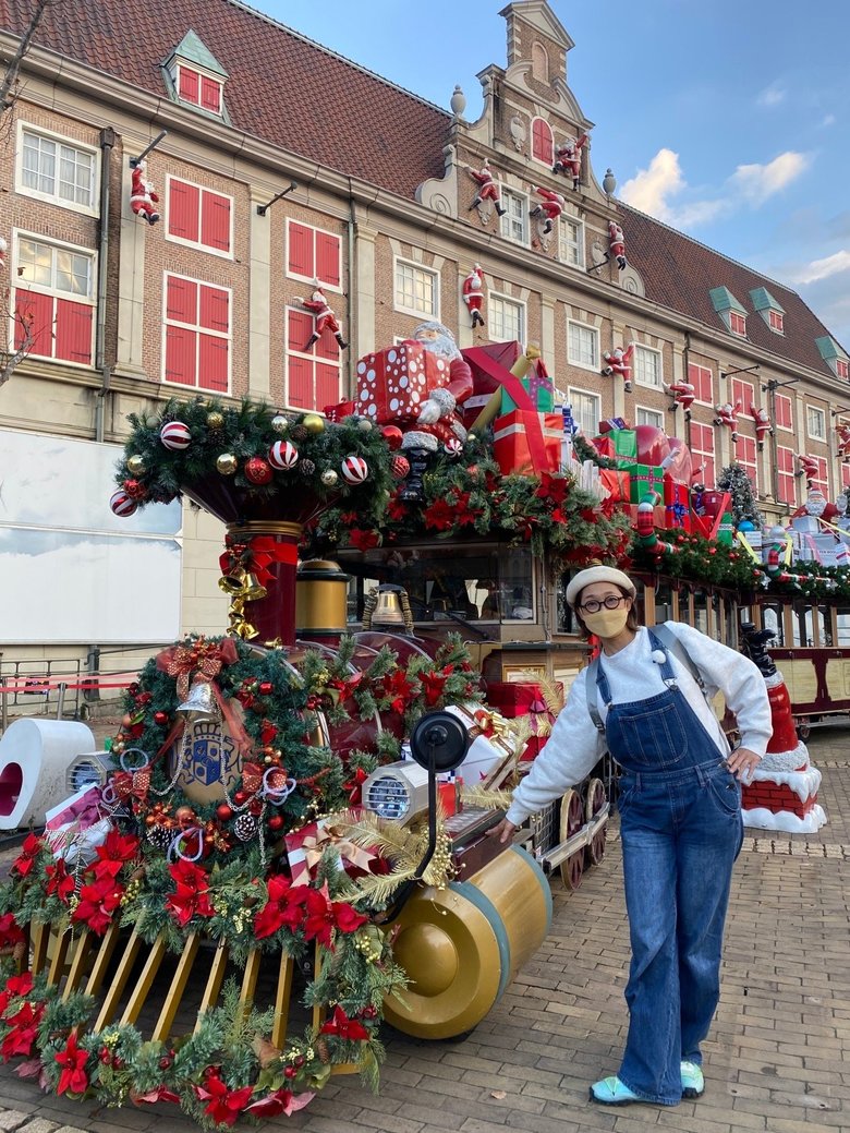 クリスマス前のイベントにて