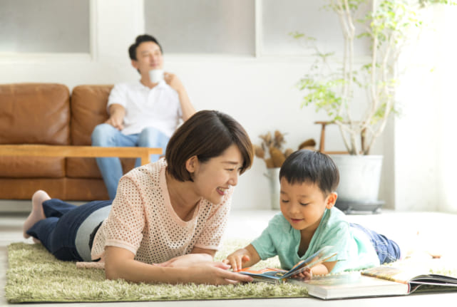 もうすぐ3歳になる男の子がいるあおさん（イメージ）