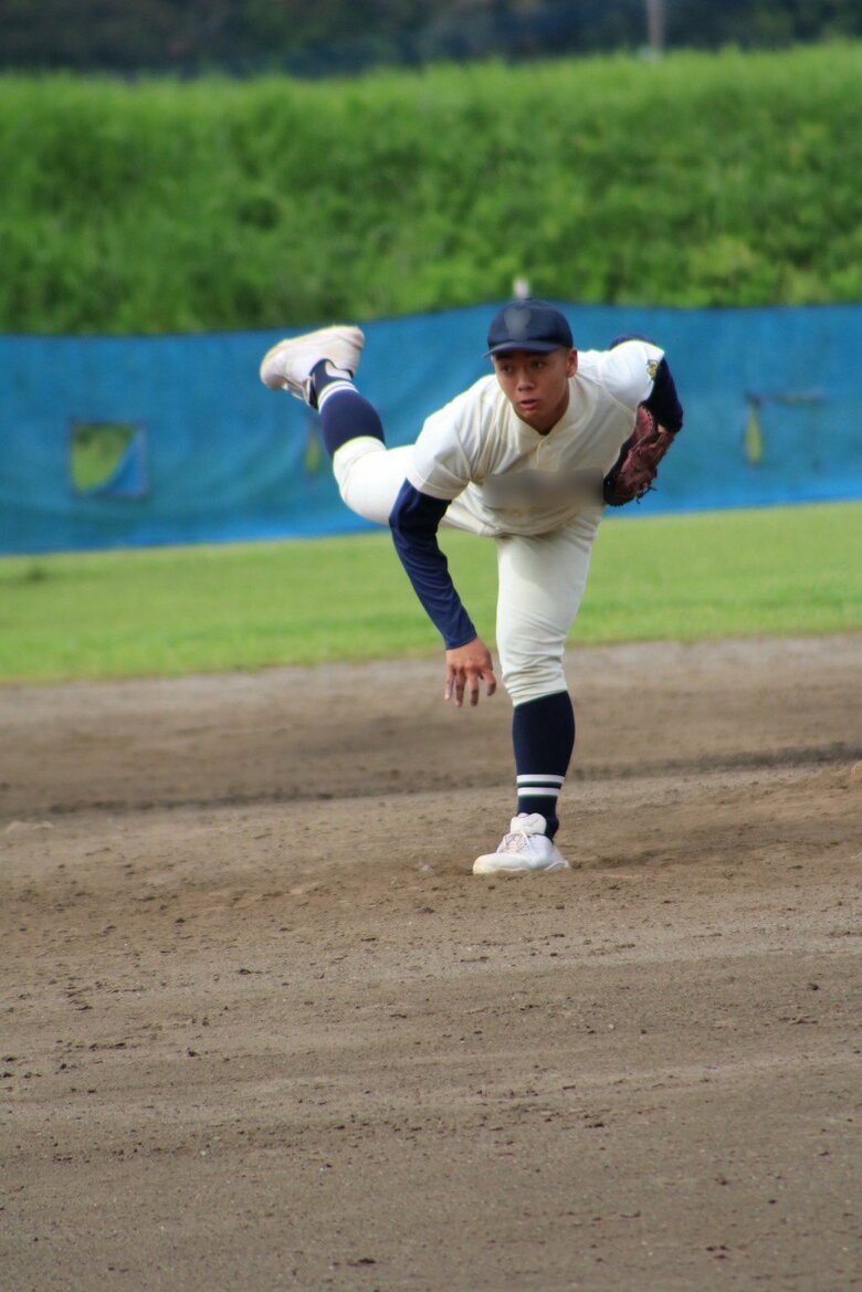 現在17歳の次男。神奈川県内の強豪校でピッチャーとして活躍中
